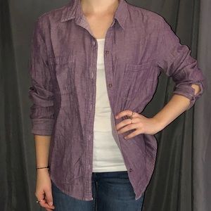 Purple Button-up